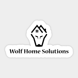 Wolf Home Solutions Logo Sticker